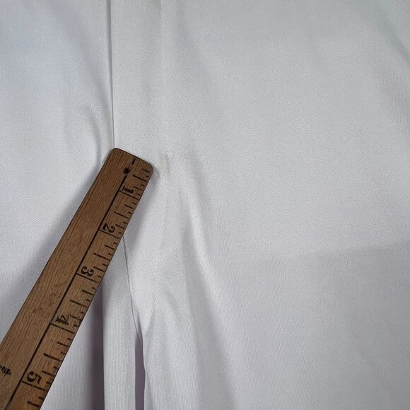 All Star Baseball Pants White BSP2A Size Large Ankle Length Elastic Cuff 30 x 27 - Picture 11 of 11